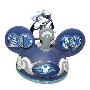 2019 Disney Cruise Line Captain Mickey Ear Hat Ornament